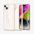 ACS04816 - iPhone 14 Pro Max Case Ultra Hybrid in crystal clear showing the back